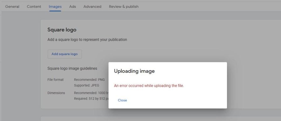 Poor Error Message Copy