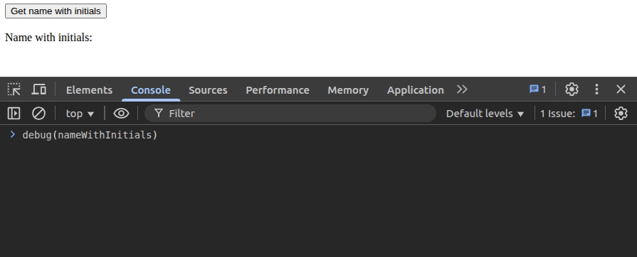Setting A Breakpoint For A Function From The Console Using The Debug() Function