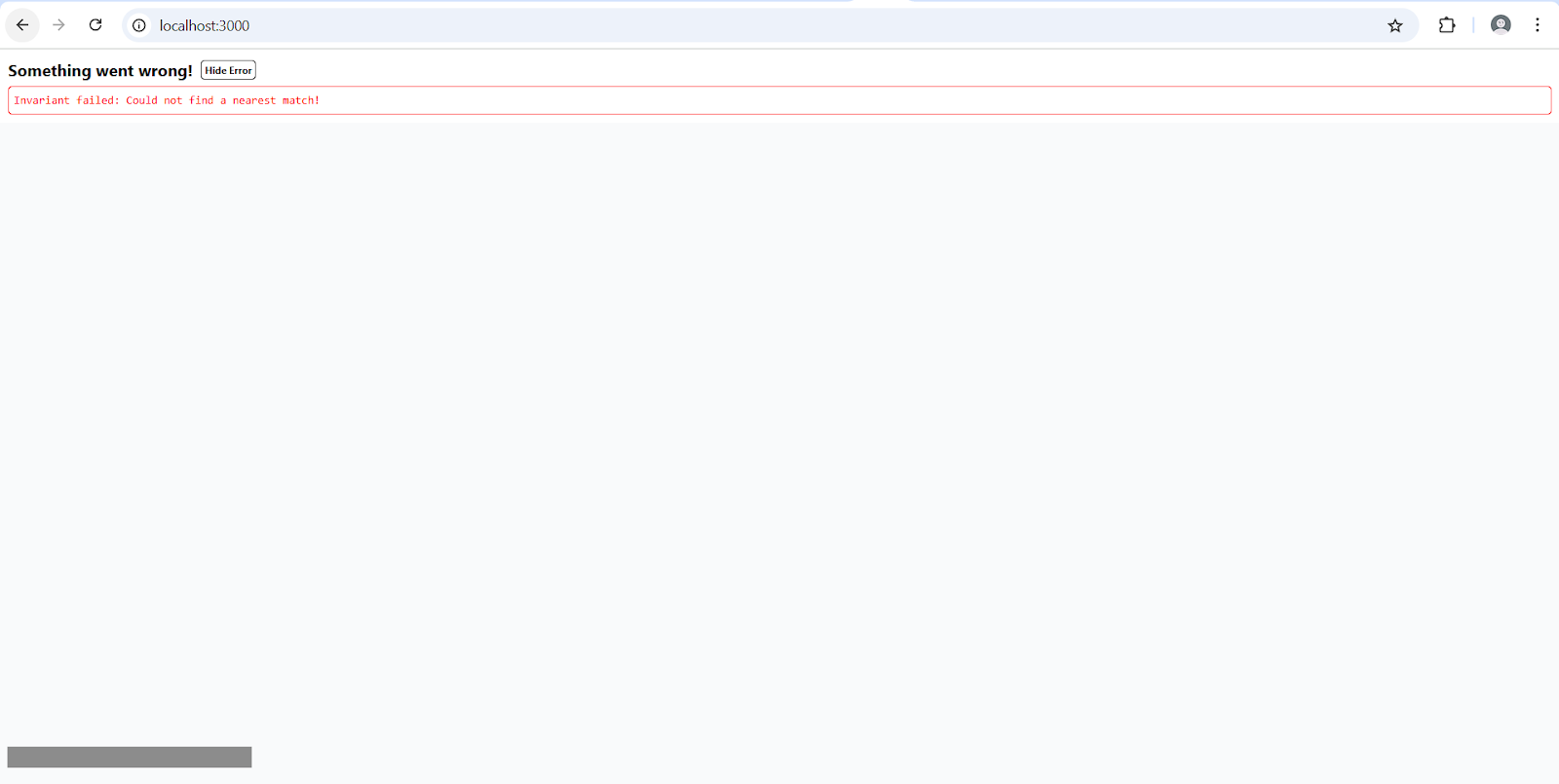 TanStack Start Errors On The Browser