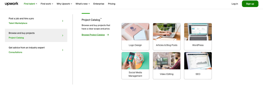 Upwork Navigation Breakdown
