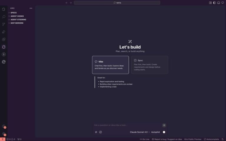 Kiro Interface I tried out Kiro: Here’s what I learned - LogRocket Blog