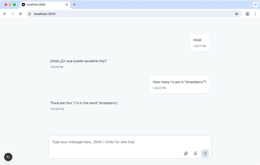 testing our ai assistant