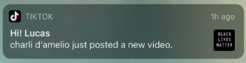 TikTok Notification