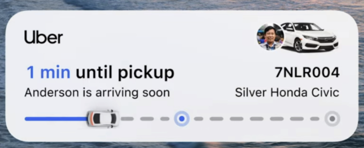 Uber Live Notifications