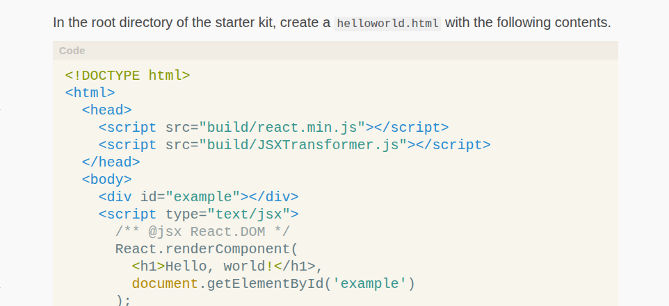 react js website 2013