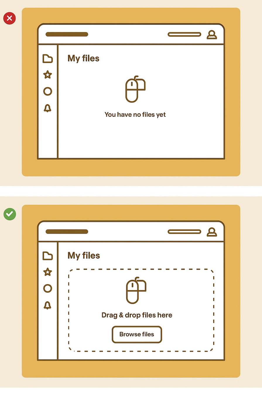 Dropbox’s Visual Upload Prompt