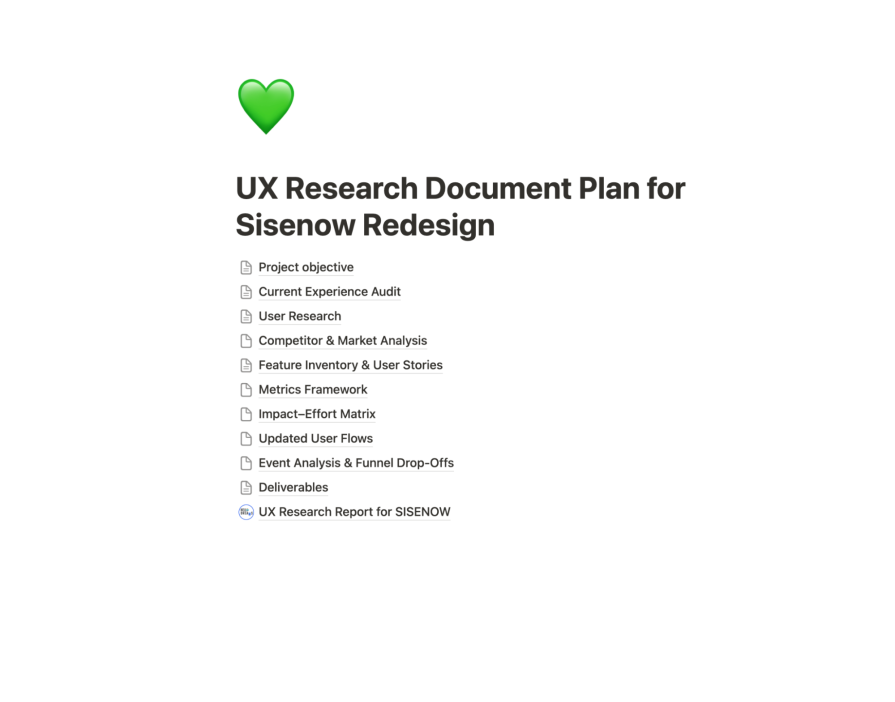 UX Research Context