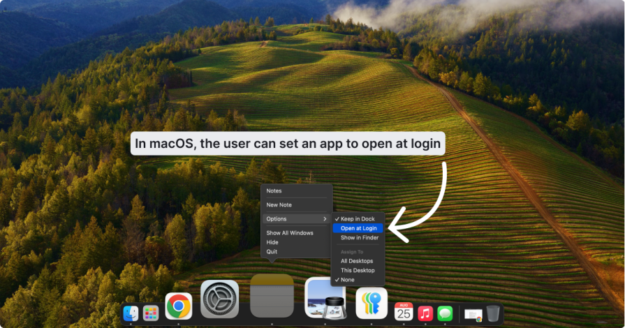 macOS Open Apps At Login