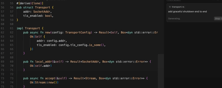 Improving source file ai agent