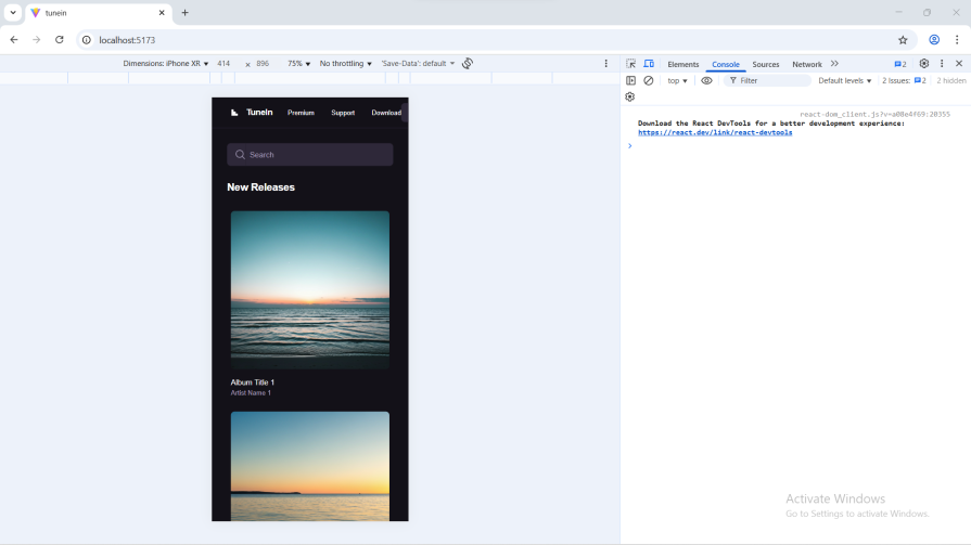 app is now responsive on all screen sizes