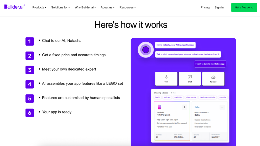 Builder.ai's Initial Value Pitch