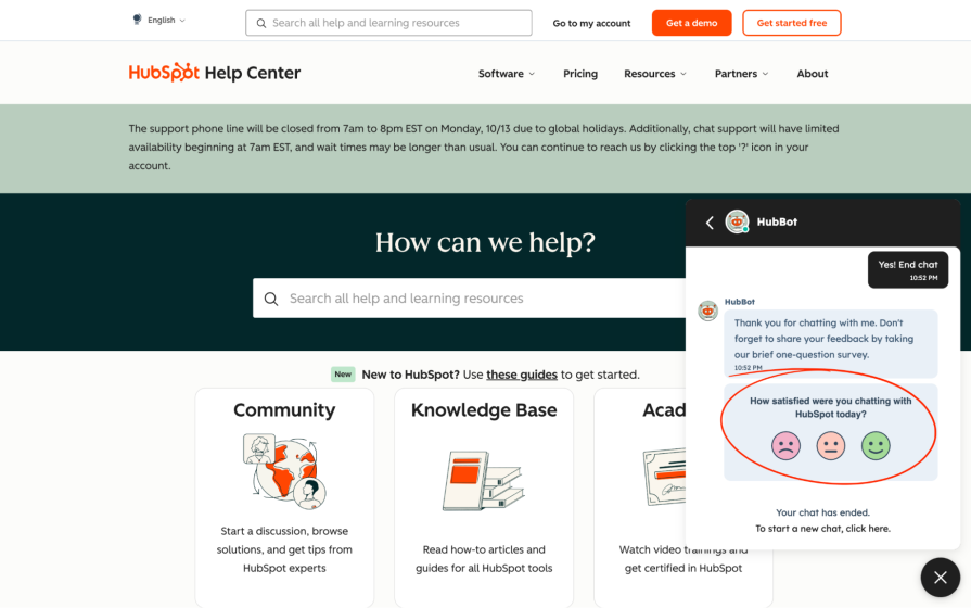 CSAT Scores AI Helpdesk