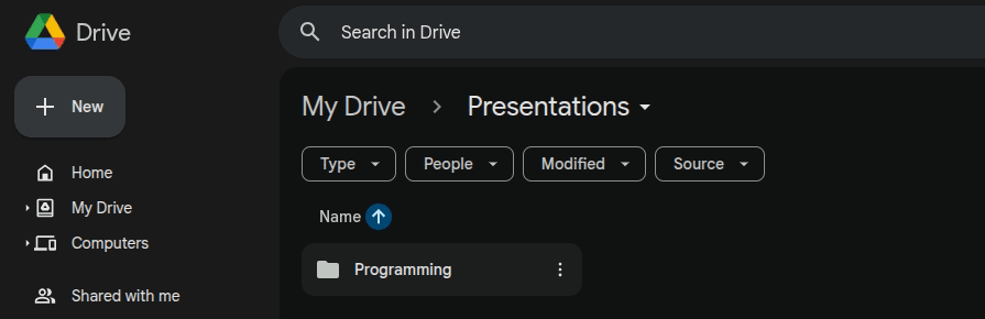 Hyperminimalistic Design Of Google Drive