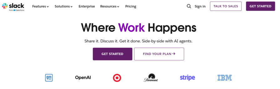 Slack Partner Logos As Validation