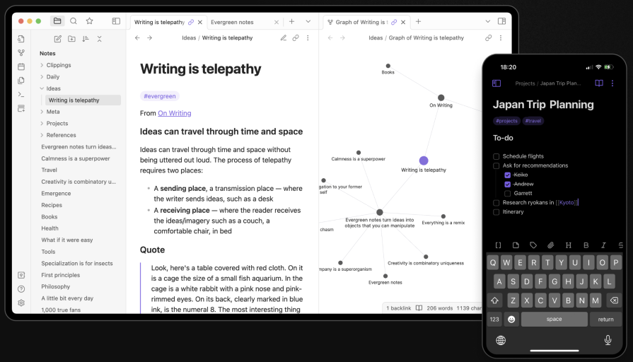 Try Taking Notes With Obsidian
