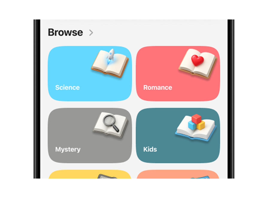 New Browse Section