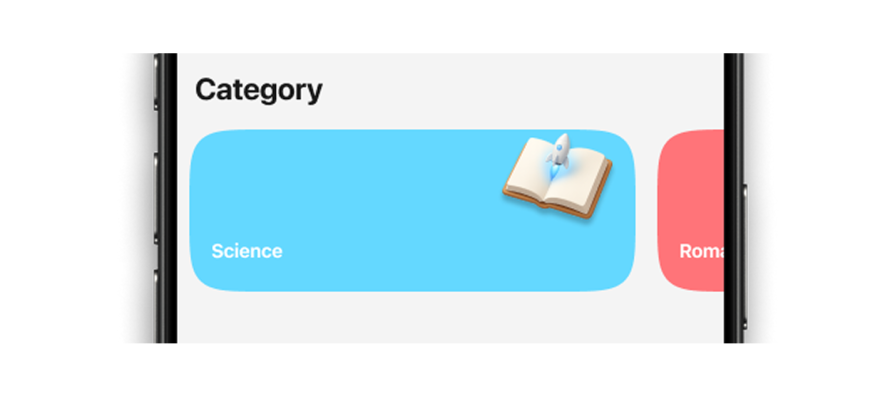 Unintuitive Category Section