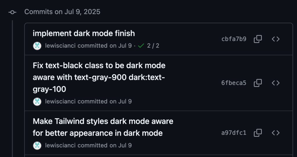 github ci cd example