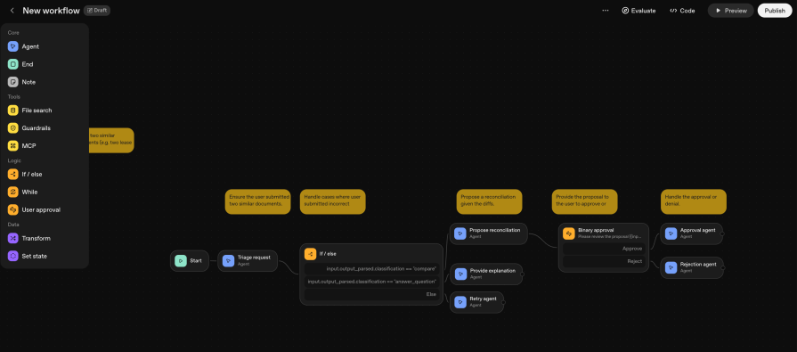 open ai agent kit agent builder