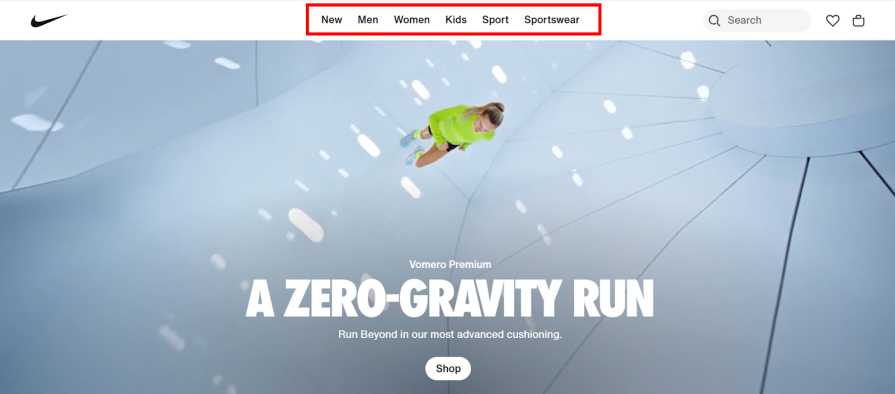 Nike Hick's Law Example