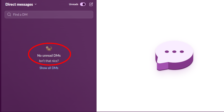 Peak-End Rule Slack Microcopy