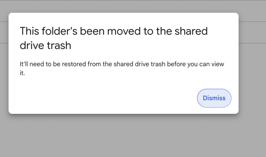 Google Drive Recovery Patterns