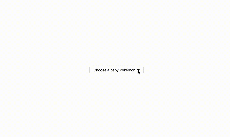 gif of pokemon selector for css demo