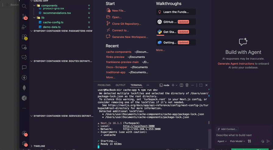 performance comparison cache componenets