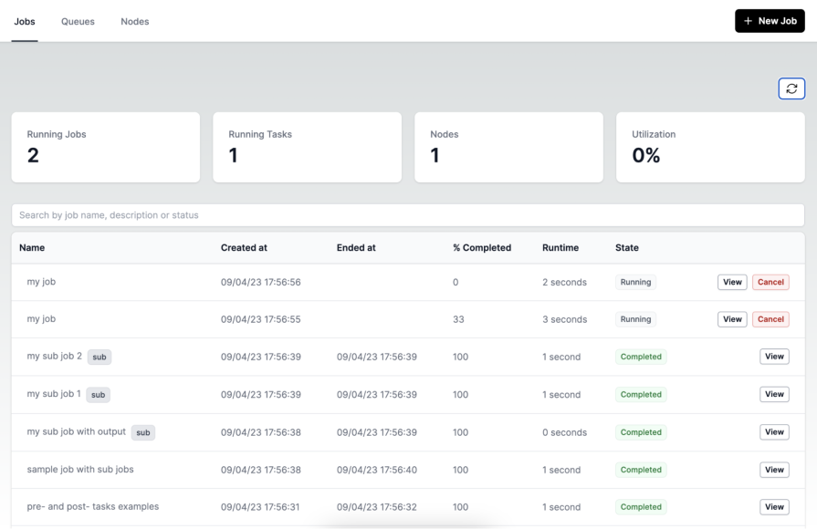 Running Real Time Updates