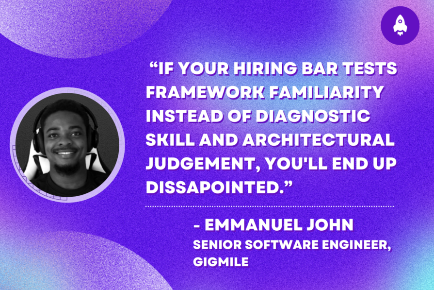 emmanuel john senior dev hiring