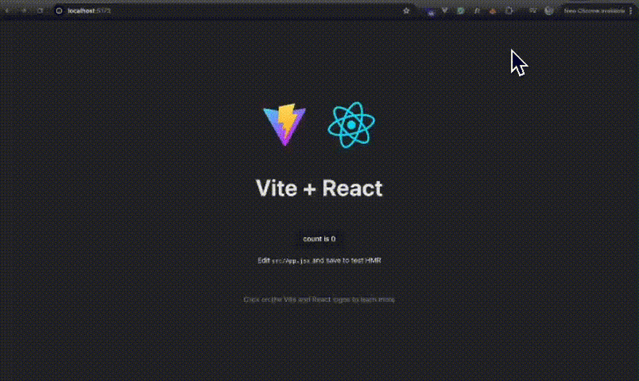 gif of React Profiler flamegraph on a re-rendering