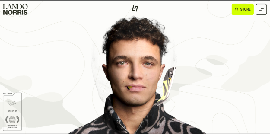 The official Lando Norris website