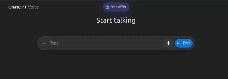ChatGPT Voice