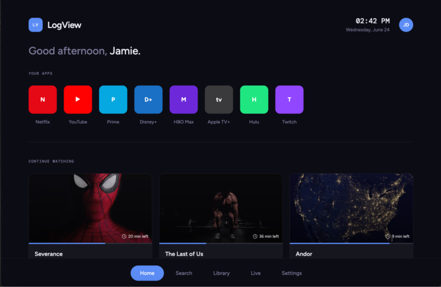Challenge 025 TV App